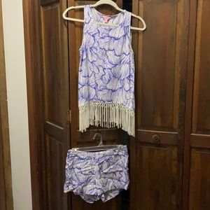 Lilly Pulitzer “Sonya” Top & Short Set